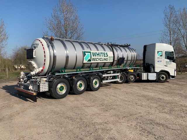 Whites Recycling truck