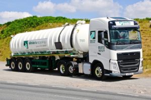 whites recycling lorry