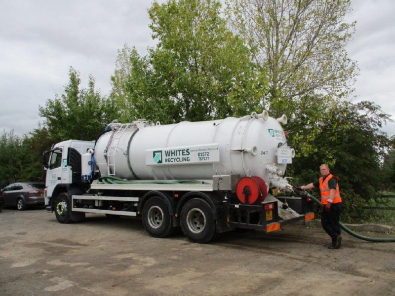 Whites Recycling lorry